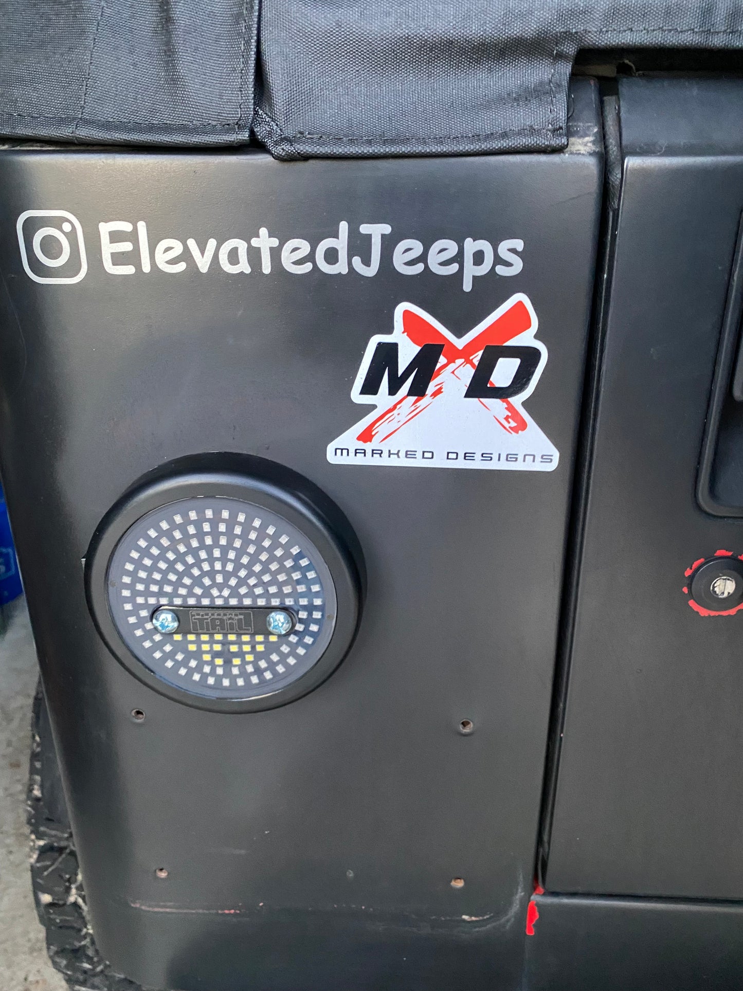 Marked Designs Logo Sticker