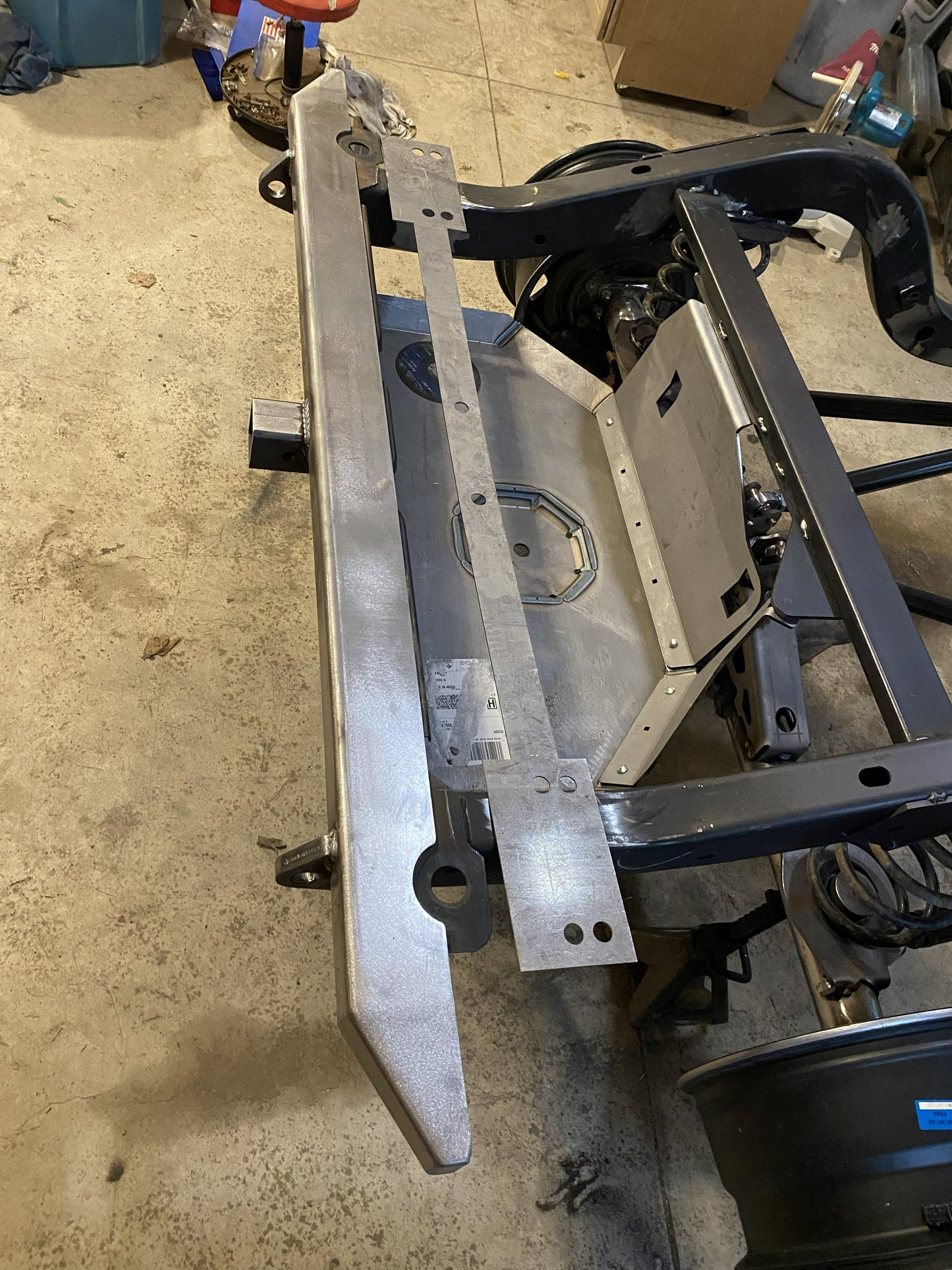 87-06 YJ TJ LJ Stage 2 Rear Hitch Bumper