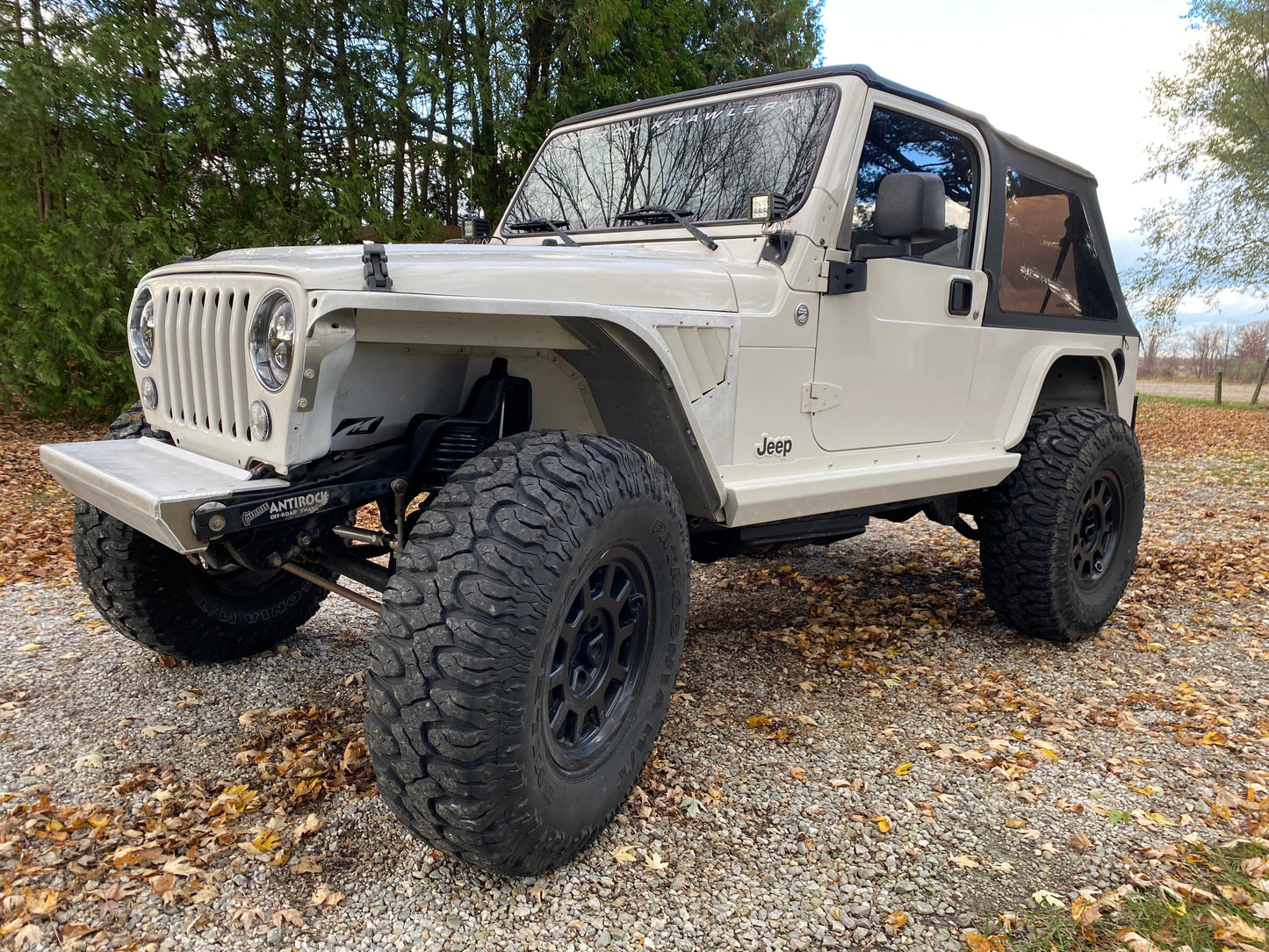 87-06 TJ LJ Stage 1 Aluminum Front Rock Bumper
