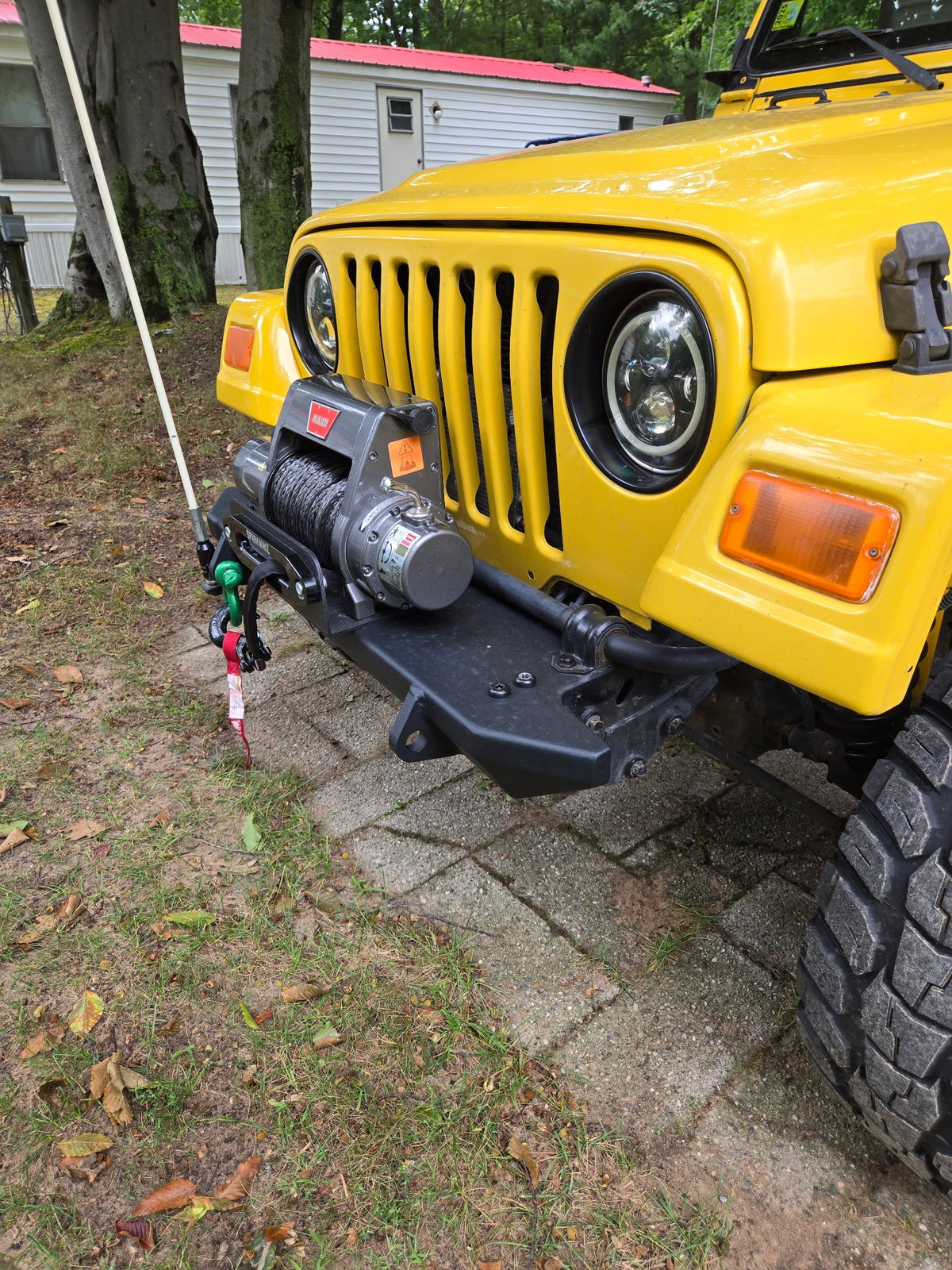 87-06 YJ TJ LJ Stage 2 Steel Mid-Width Front Bumper