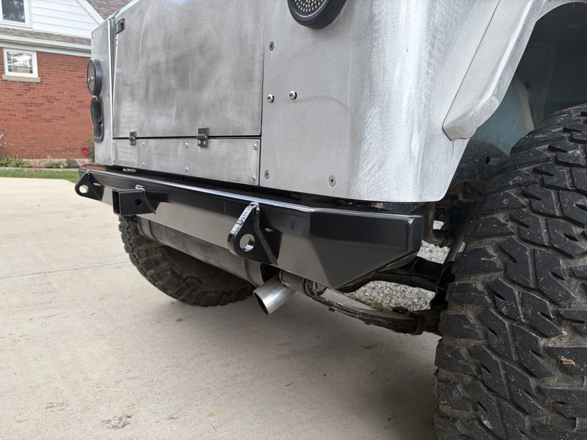87-06 YJ TJ LJ Stage 2 Rear Hitch Bumper