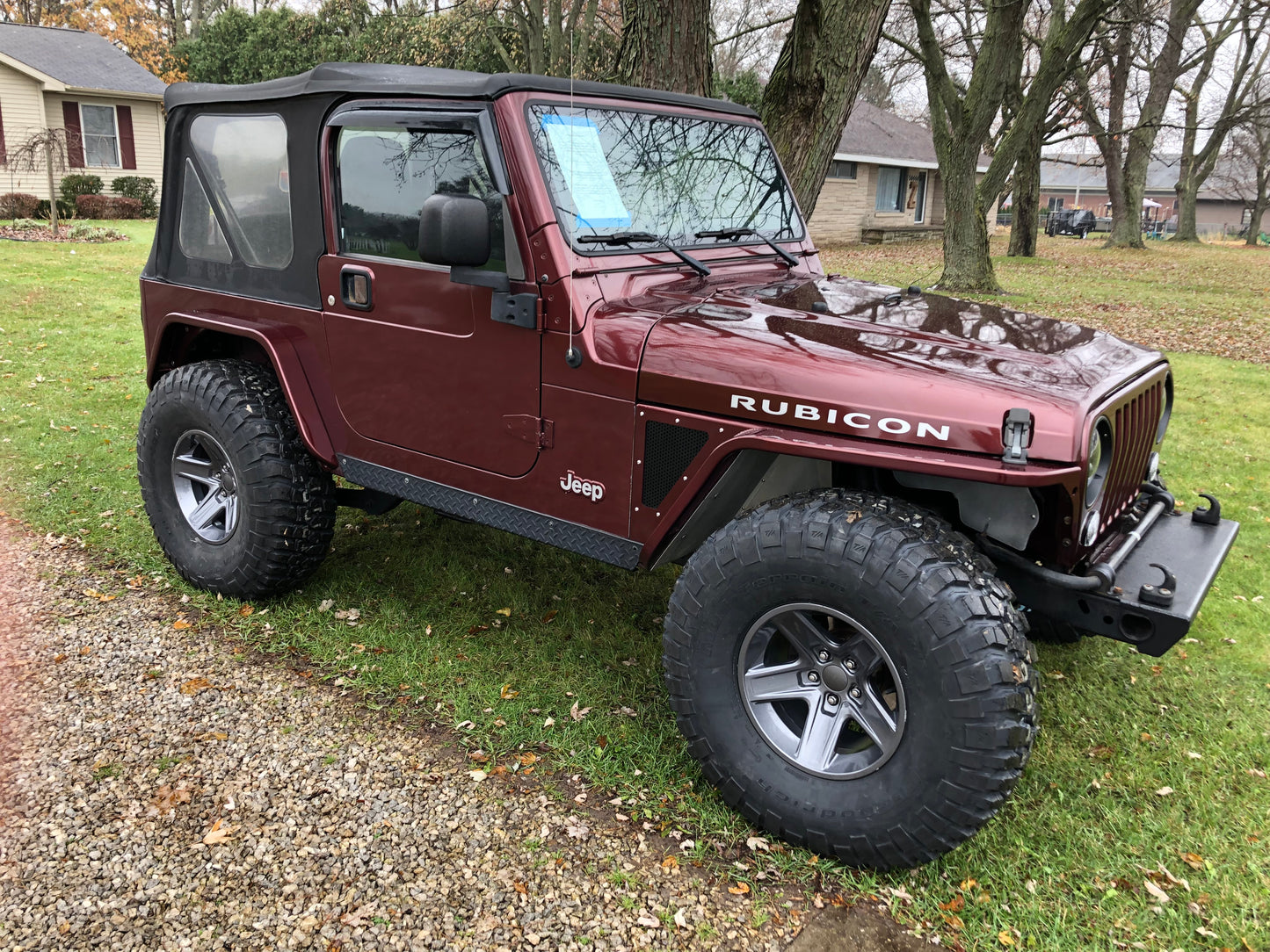 97-06 TJ LJ Steel Front Rock Bumper