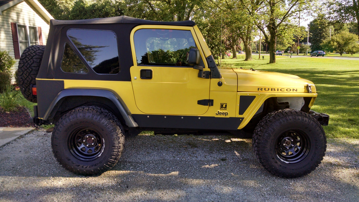 97-06 TJ Stage 1 Steel Rock Sliders
