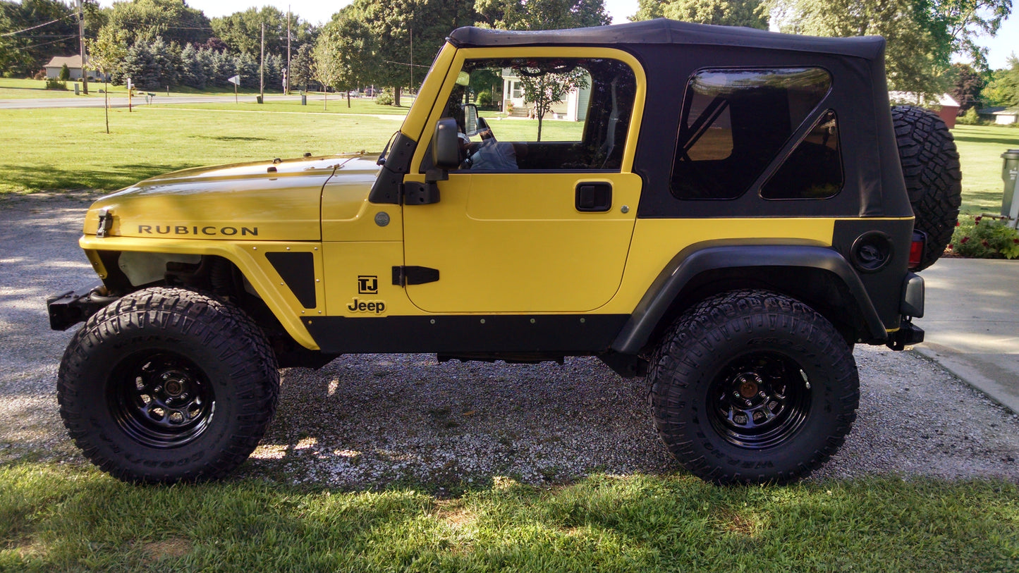 97-06 TJ Stage 1 Steel Rock Sliders