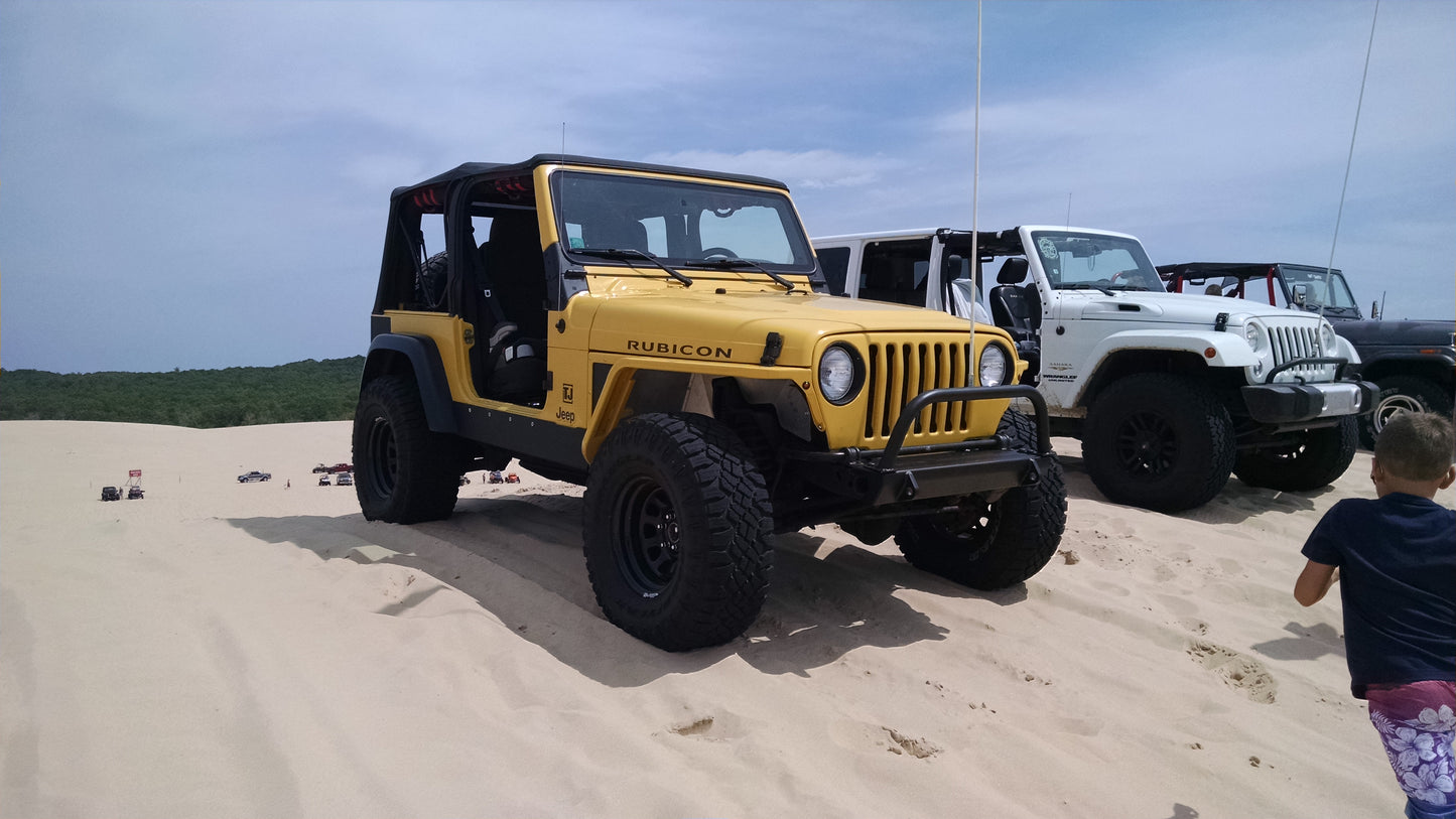 97-06 TJ Stage 1 Steel Rock Sliders