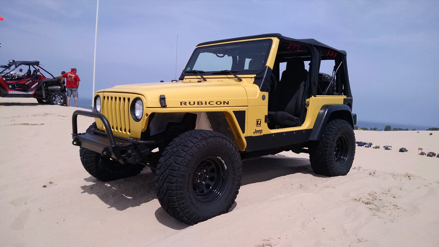 97-06 TJ Stage 1 Steel Rock Sliders