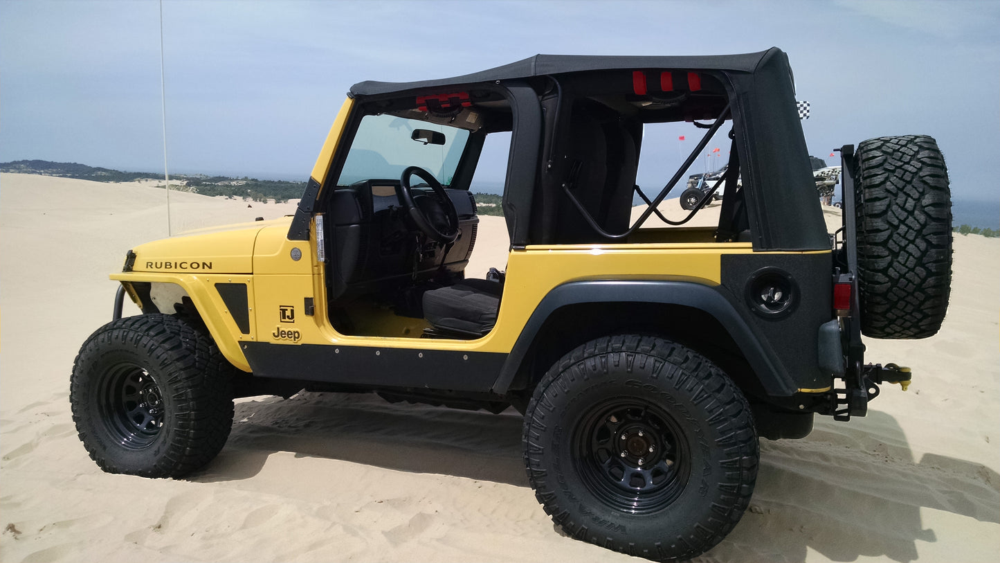 97-06 TJ Stage 1 Steel Rock Sliders