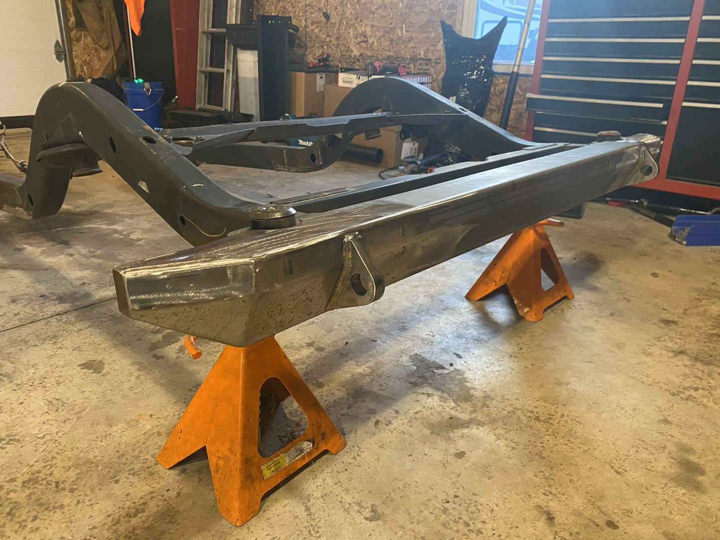 87-06 YJ TJ LJ Stage 1 Rear Rock Bumper