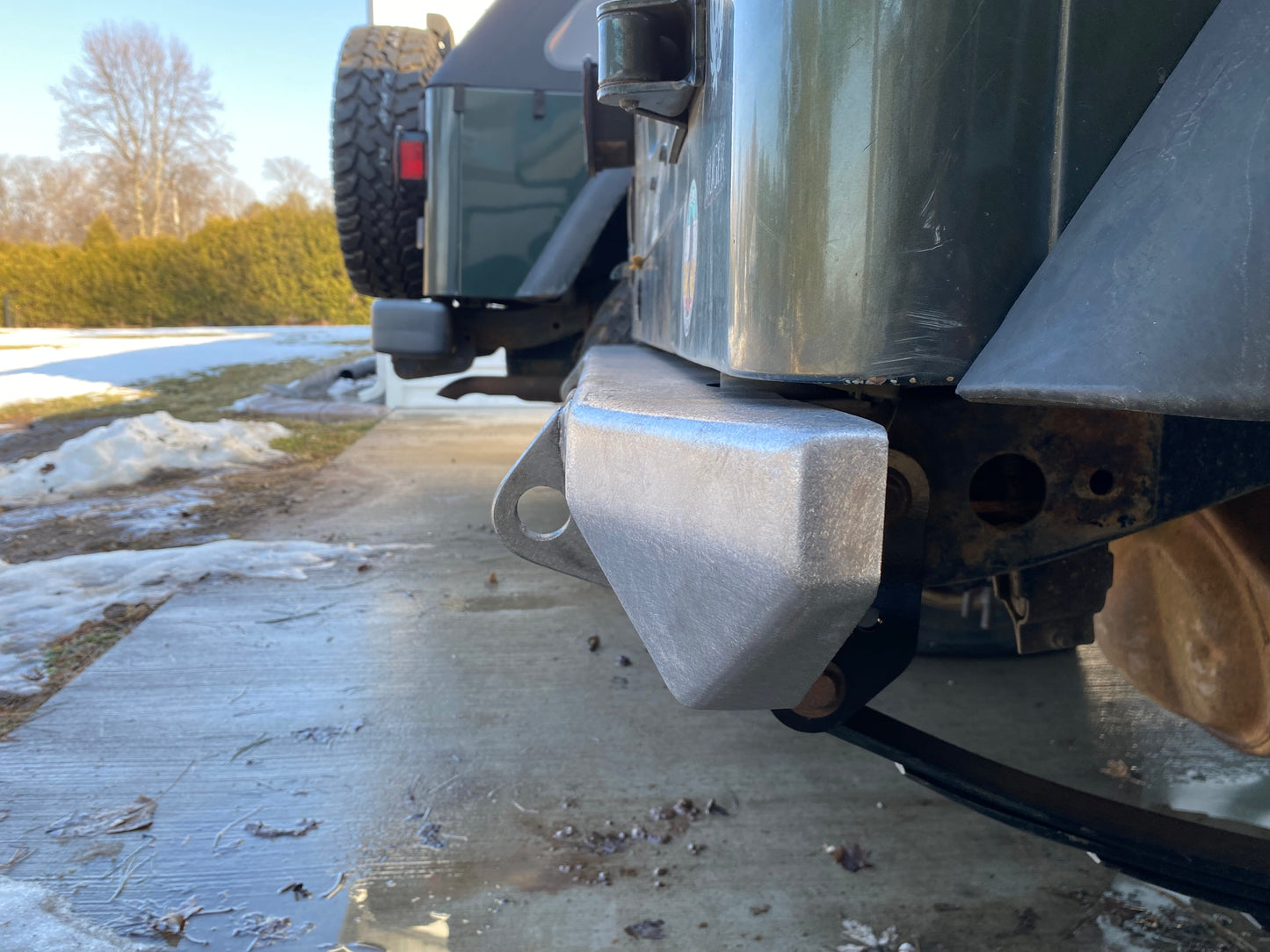 87-06 YJ TJ LJ Stage 1 Rear Rock Bumper