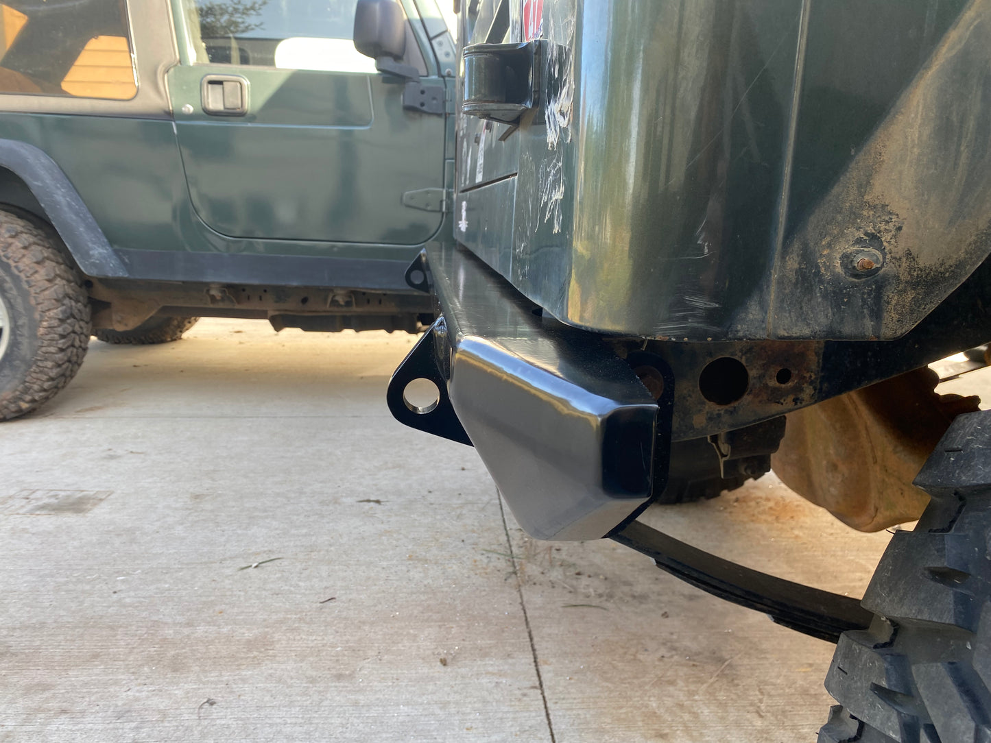 87-06 YJ TJ LJ Stage 1 Rear Rock Bumper