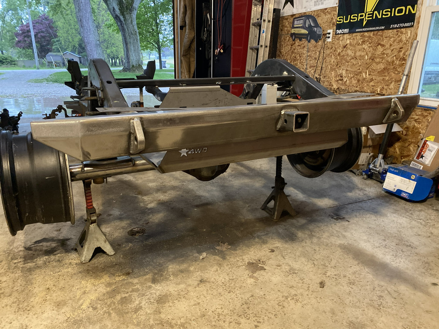 87-06 YJ TJ LJ Stage 2 Rear Hitch Bumper