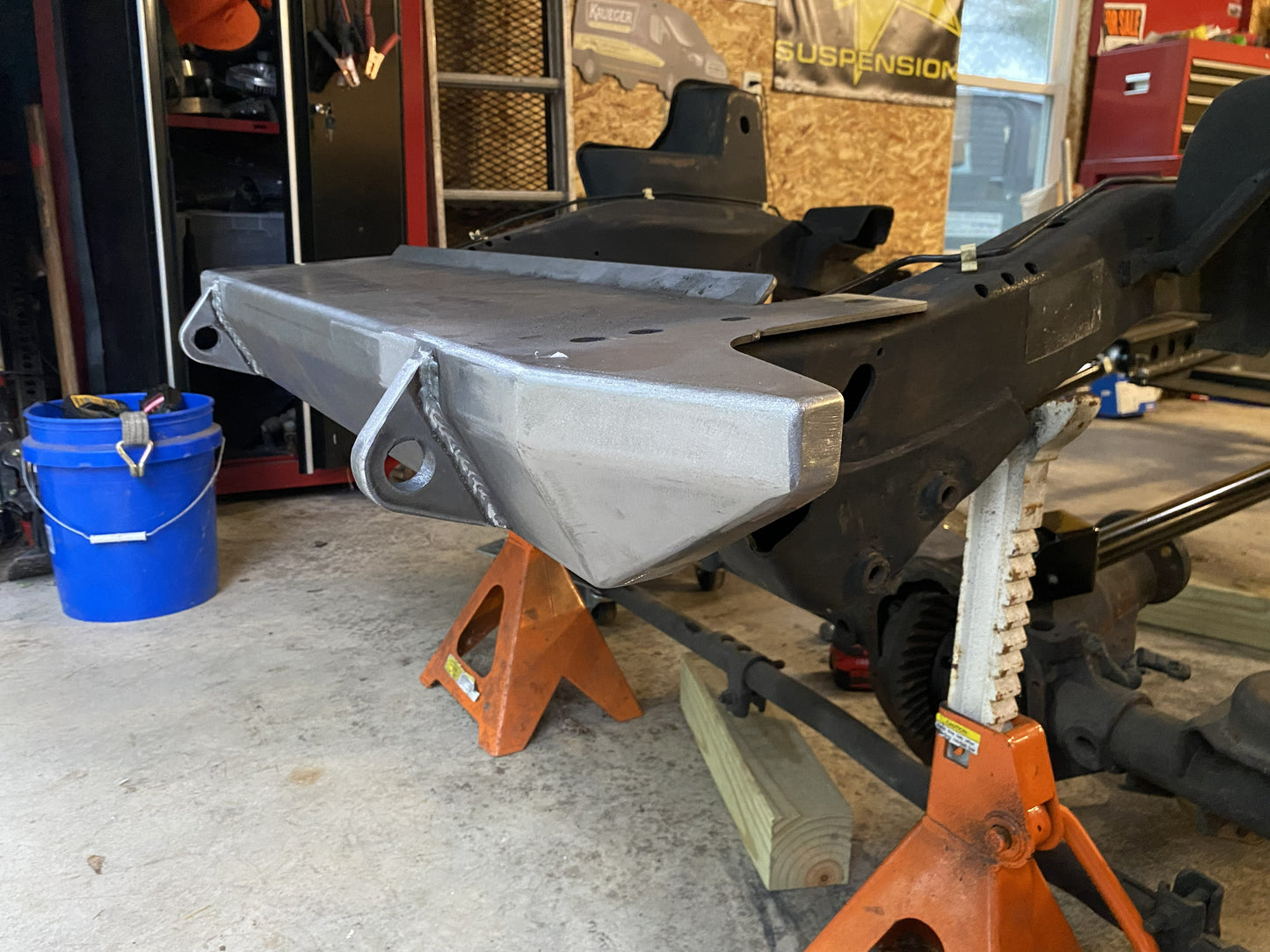 87-06 YJ TJ LJ Stage 2 Steel Mid-Width Front Bumper