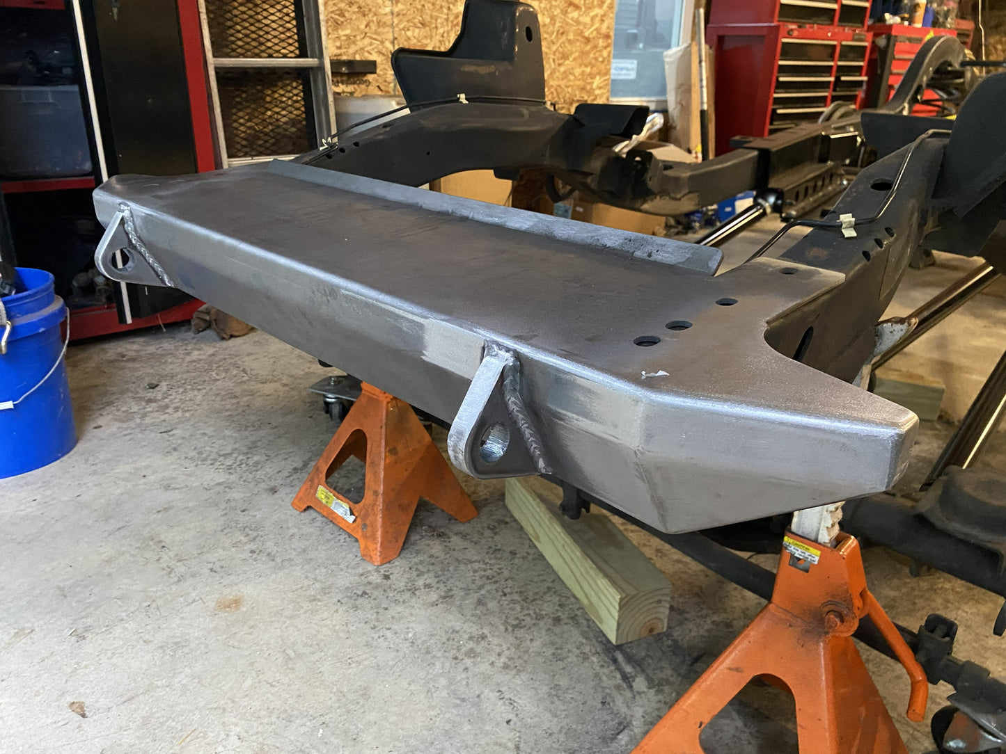 87-06 YJ TJ LJ Stage 2 Steel Mid-Width Front Bumper