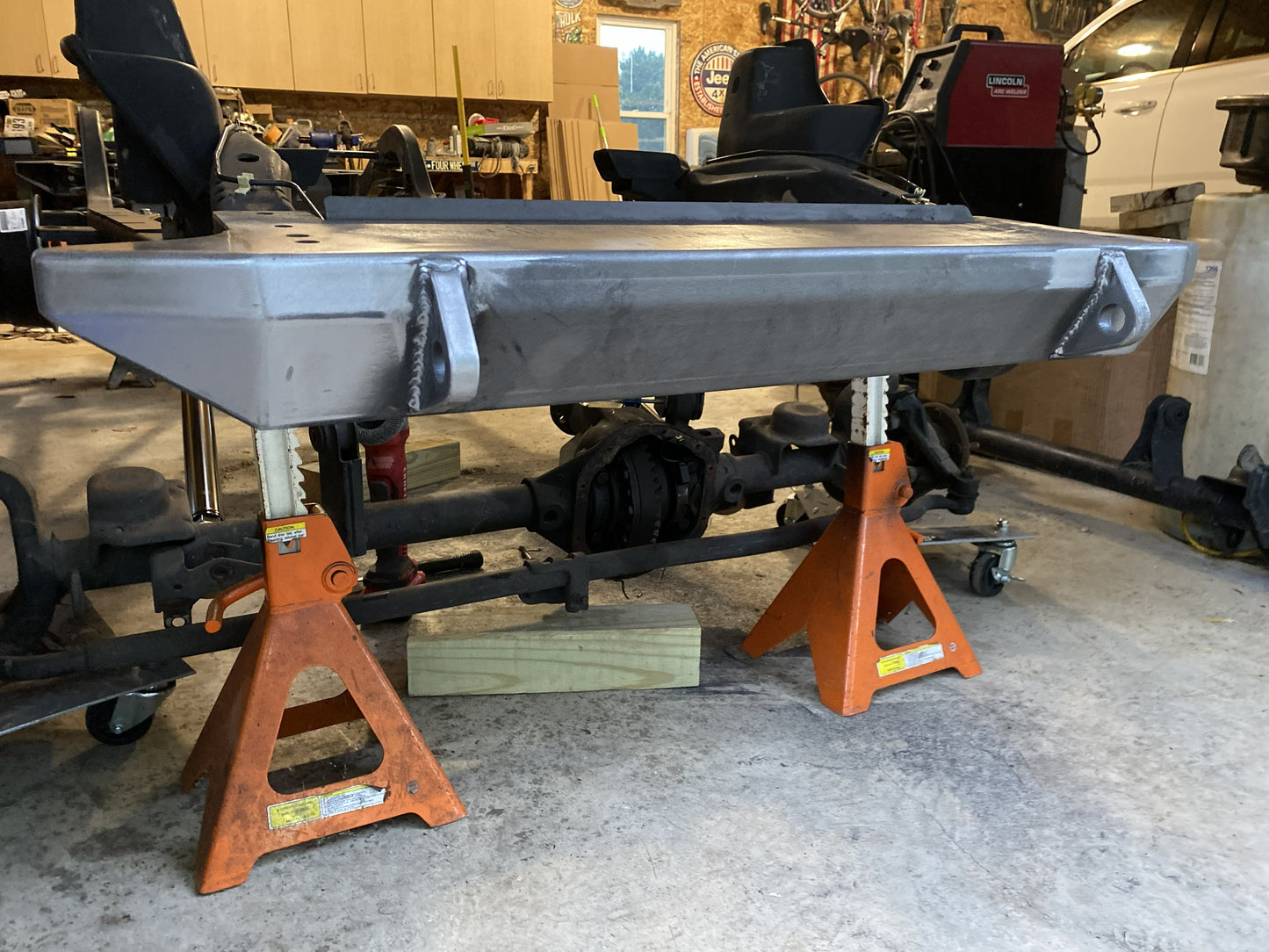 87-06 YJ TJ LJ Stage 2 Steel Mid-Width Front Bumper