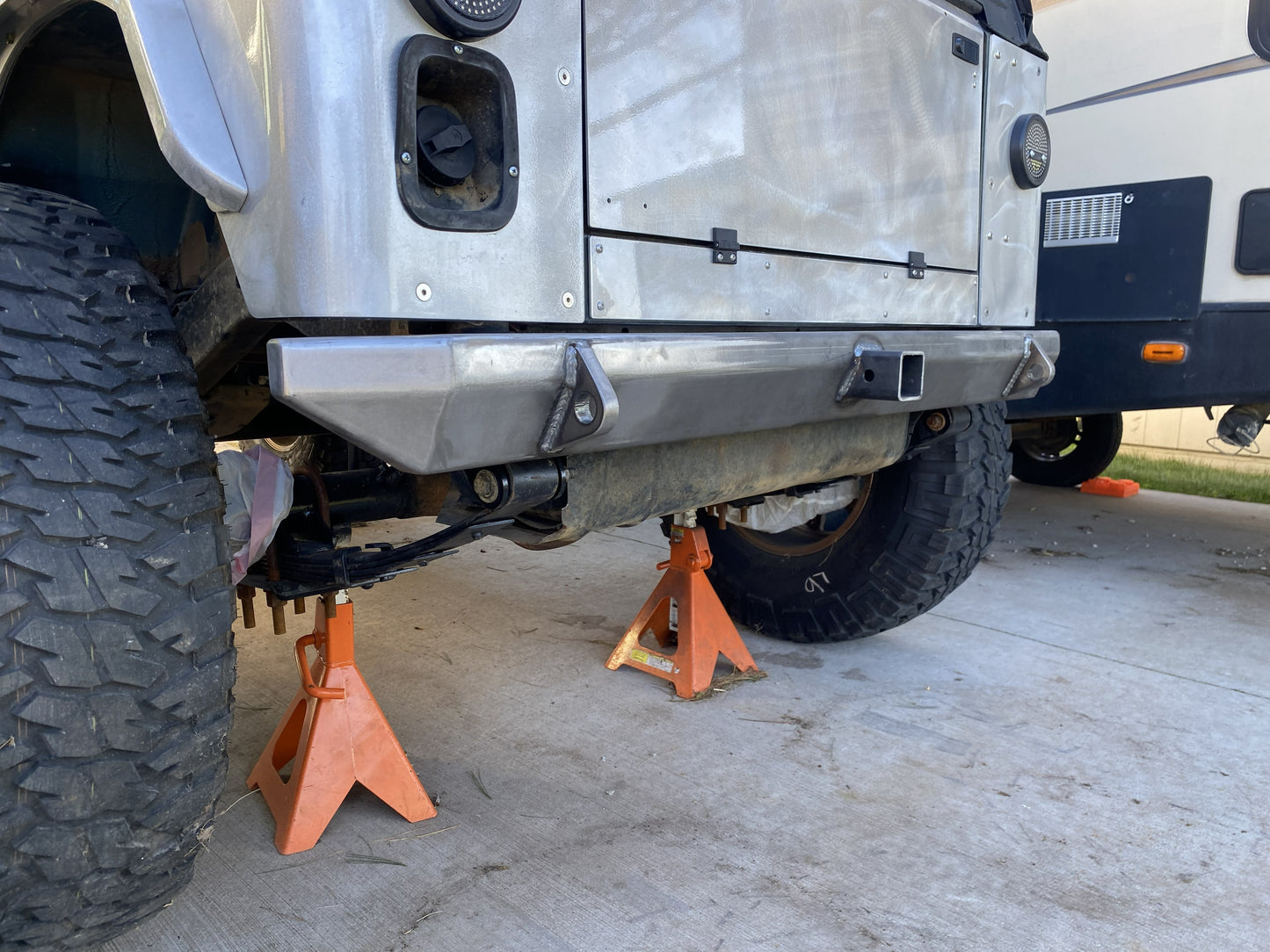 87-06 YJ TJ LJ Stage 2 Rear Hitch Bumper