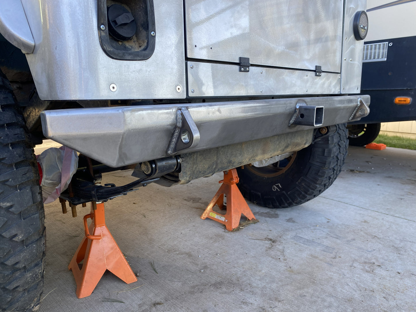87-06 YJ TJ LJ Stage 2 Rear Hitch Bumper