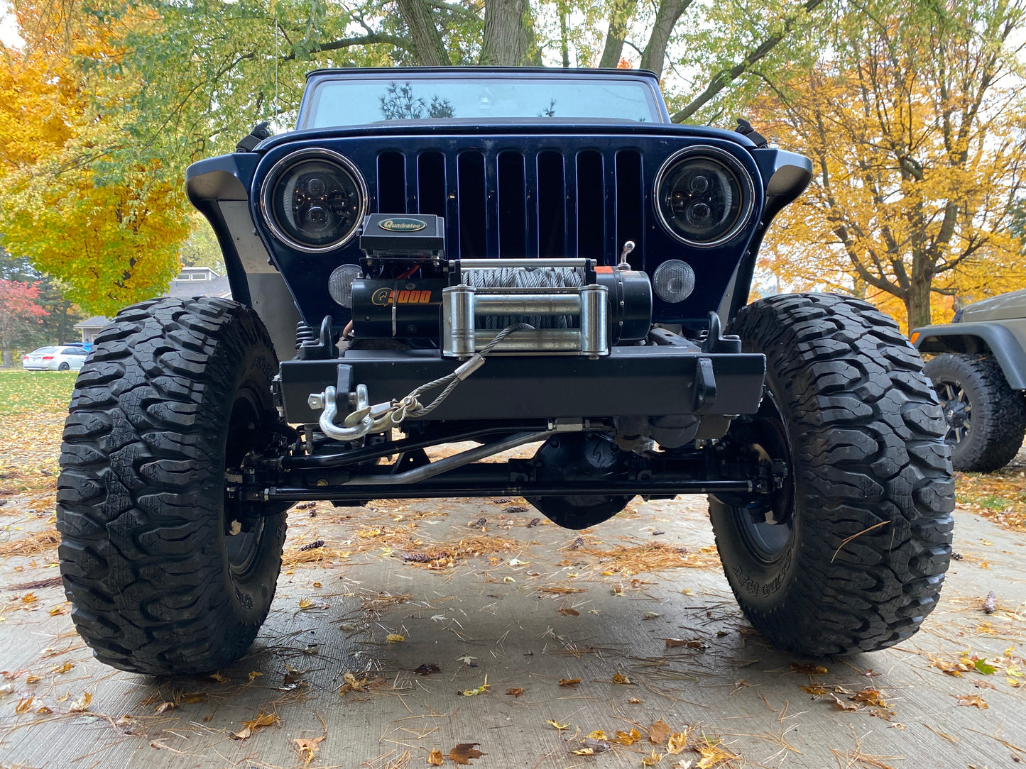 97-06 TJ LJ Steel Front Rock Bumper