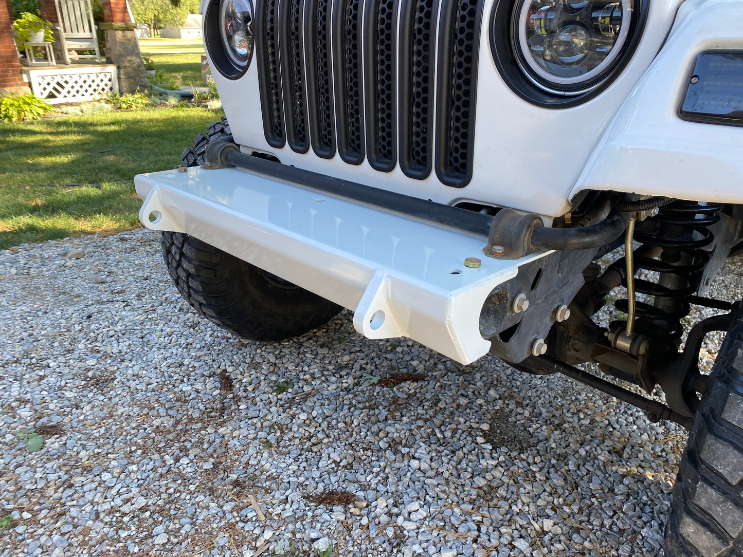 97-06 TJ LJ Steel Front Rock Bumper