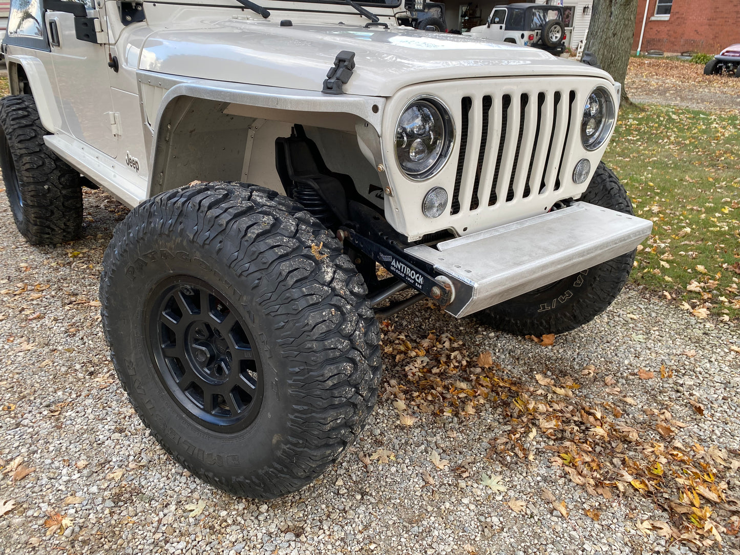 97-06 TJ LJ Aluminum Front Rock Bumper