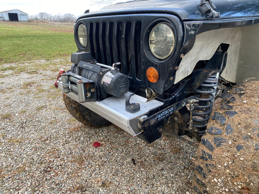 97-06 TJ LJ Aluminum Front Rock Bumper