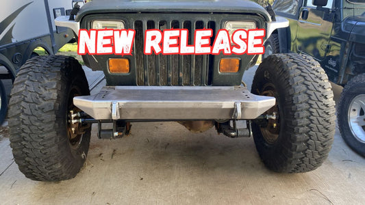 87-06 YJ TJ LJ Stage 2 Steel Mid-Width Front Bumper