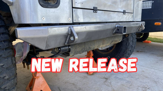 87-06 YJ TJ LJ Stage 2 Rear Hitch Bumper