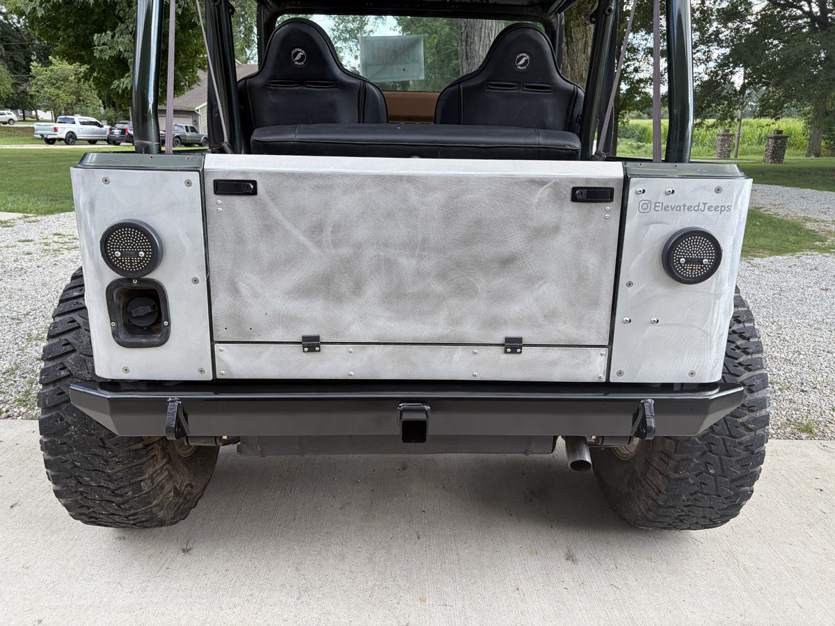 87-06 YJ TJ LJ Stage 2 Rear Hitch Bumper